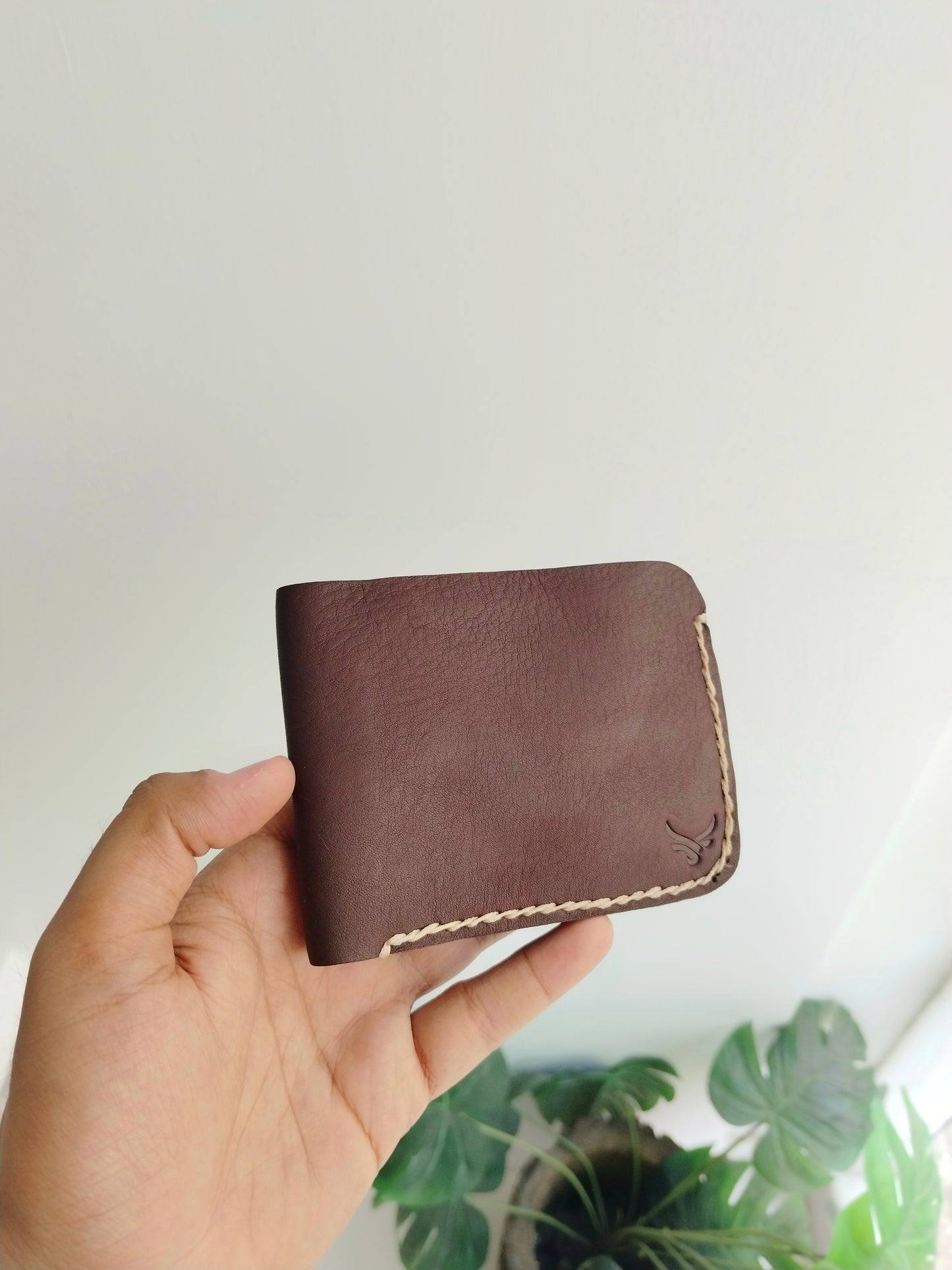 Hand Stitched Cow Leather Wallet