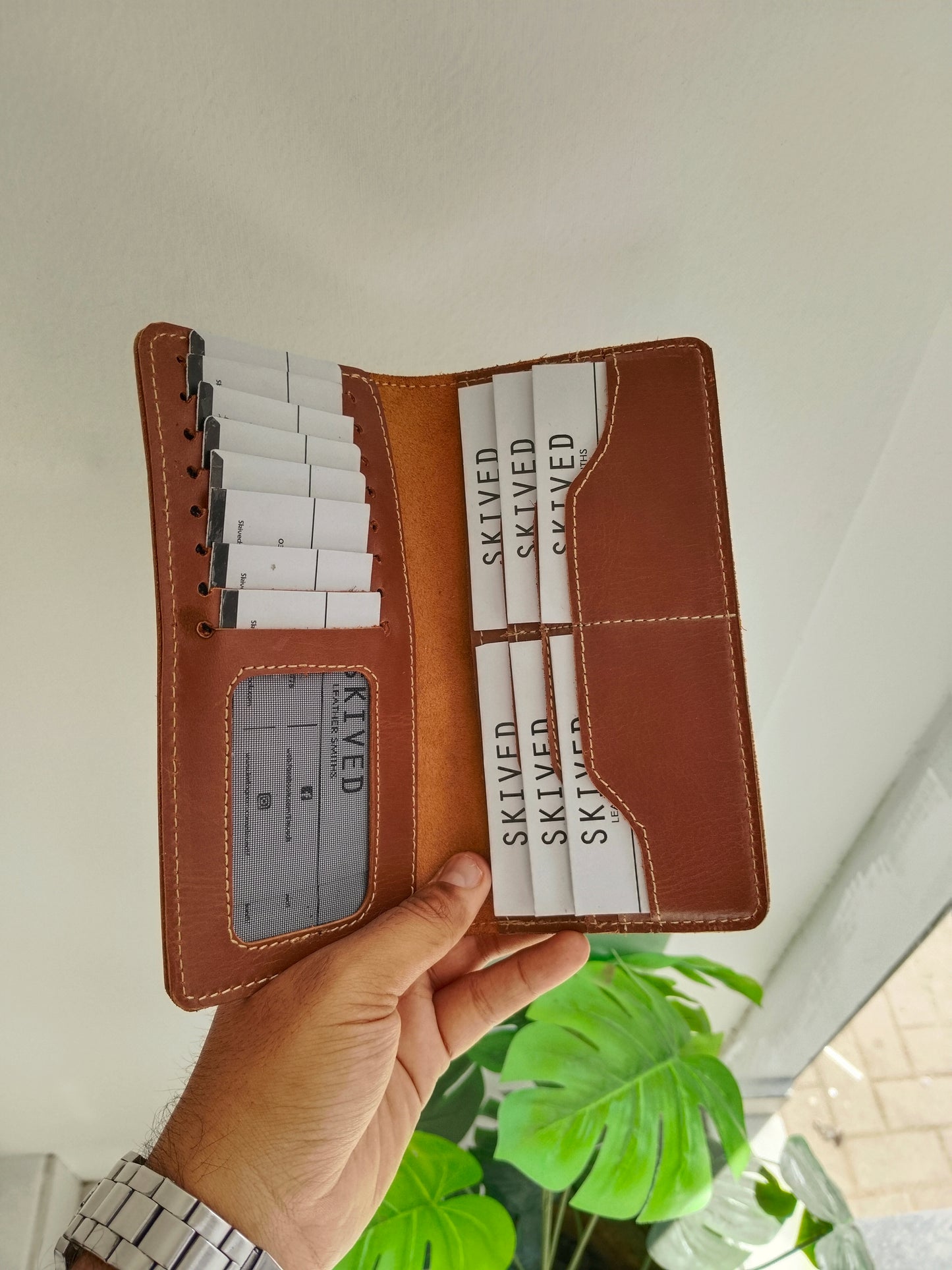 HOOF - Camel Leather Organiser