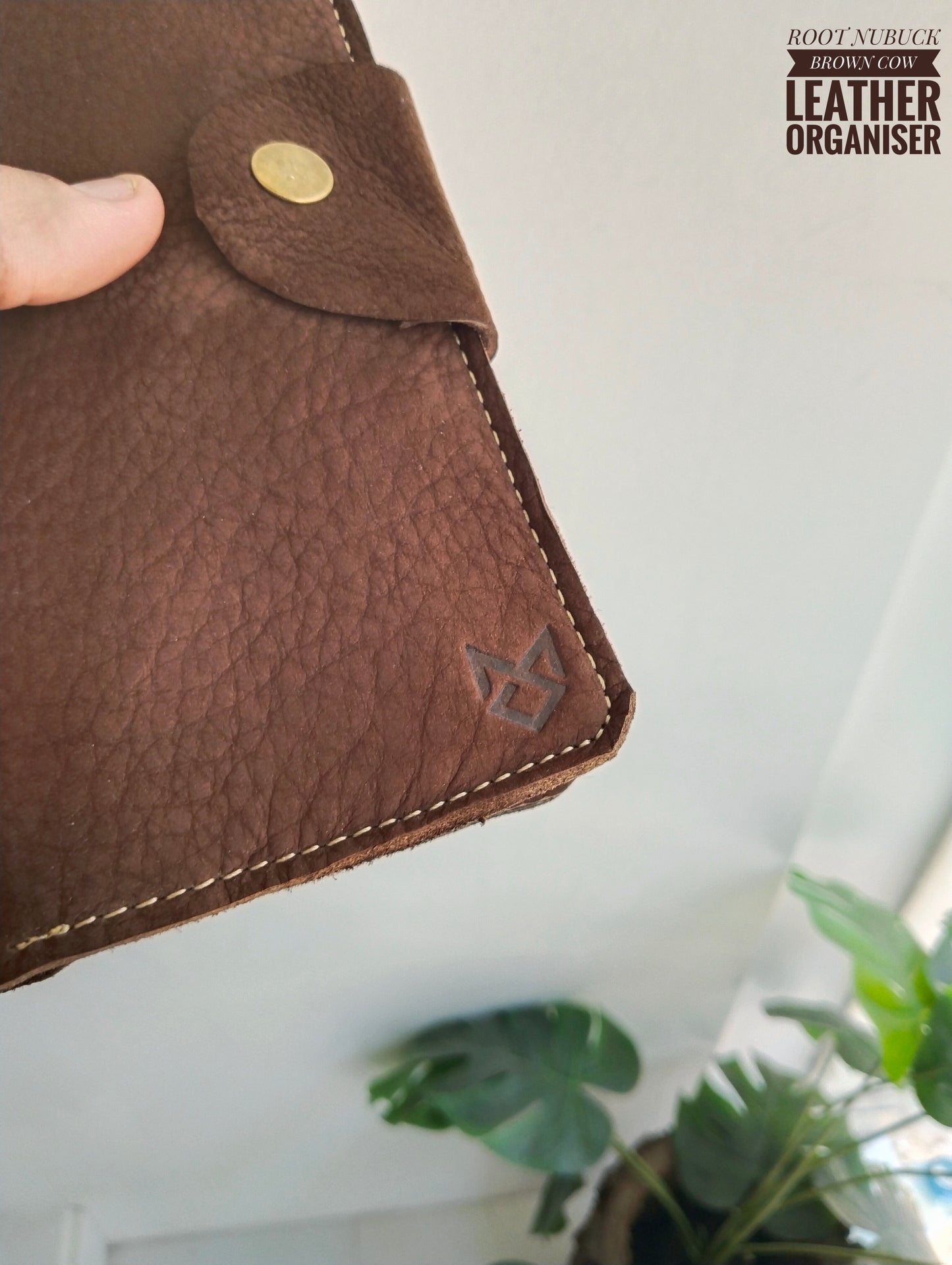 ROOT - Nubuck Finish Cow Leather Organizer