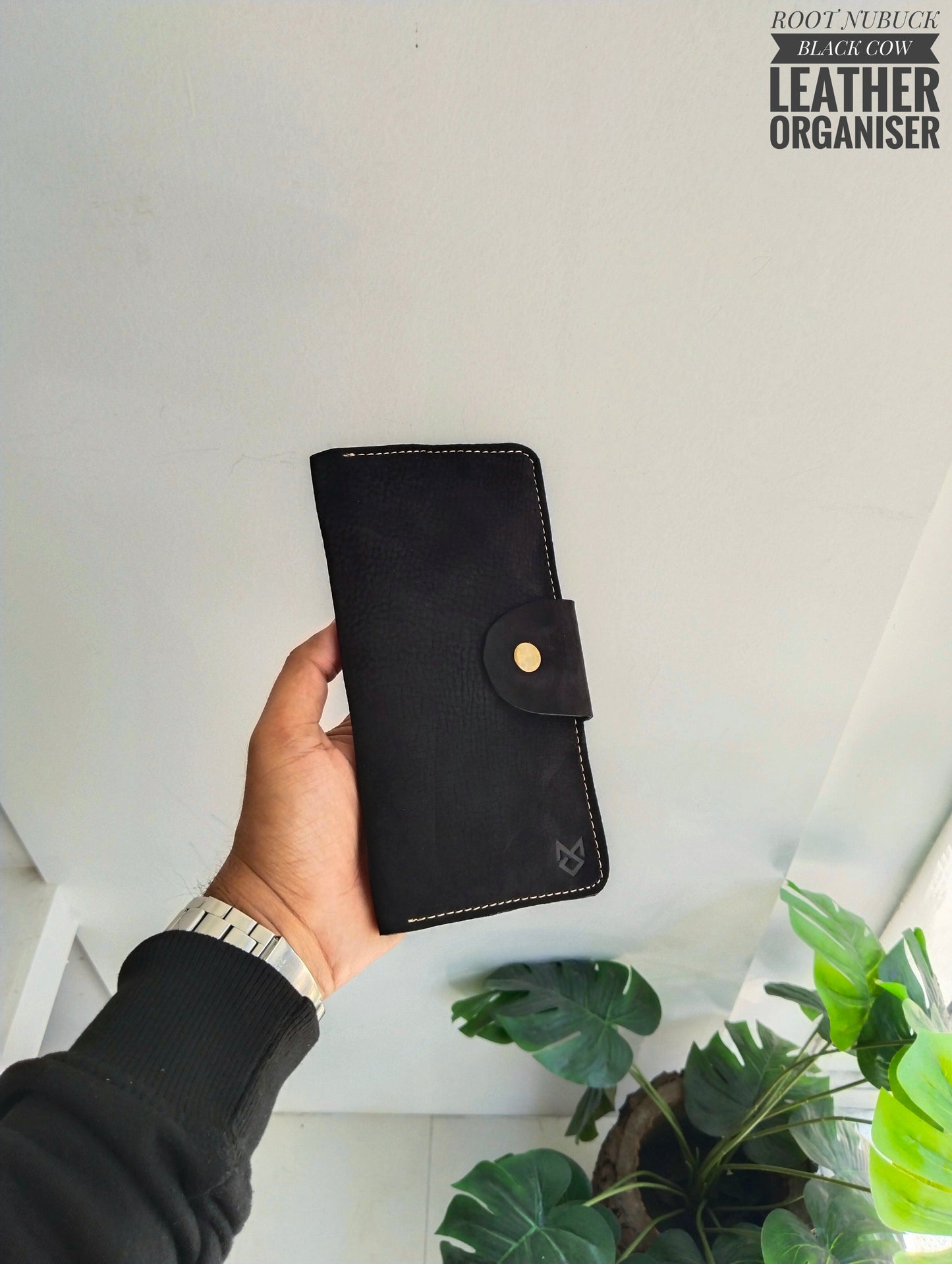 ROOT - Nubuck Finish Cow Leather Organizer