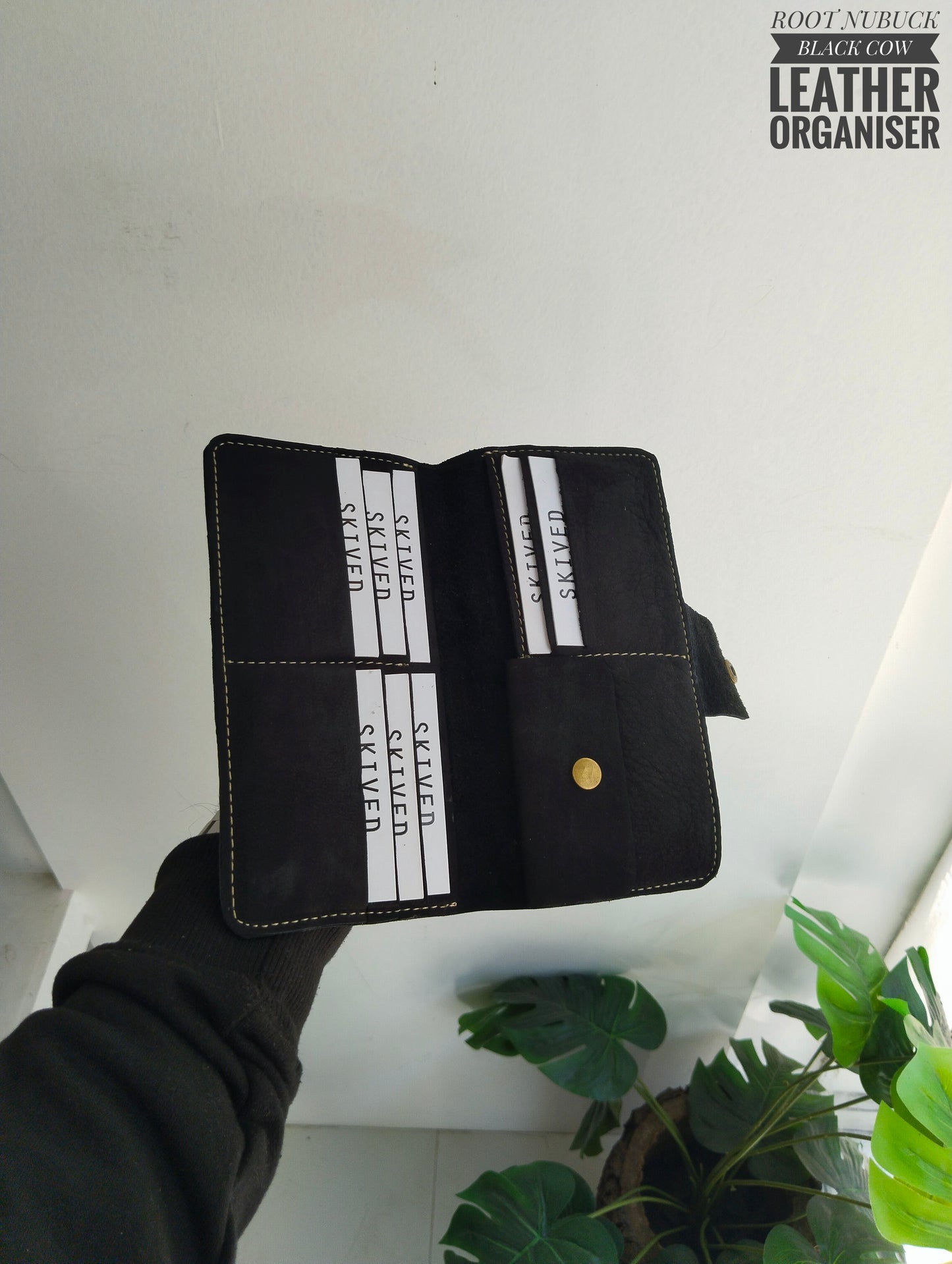 ROOT - Nubuck Finish Cow Leather Organizer