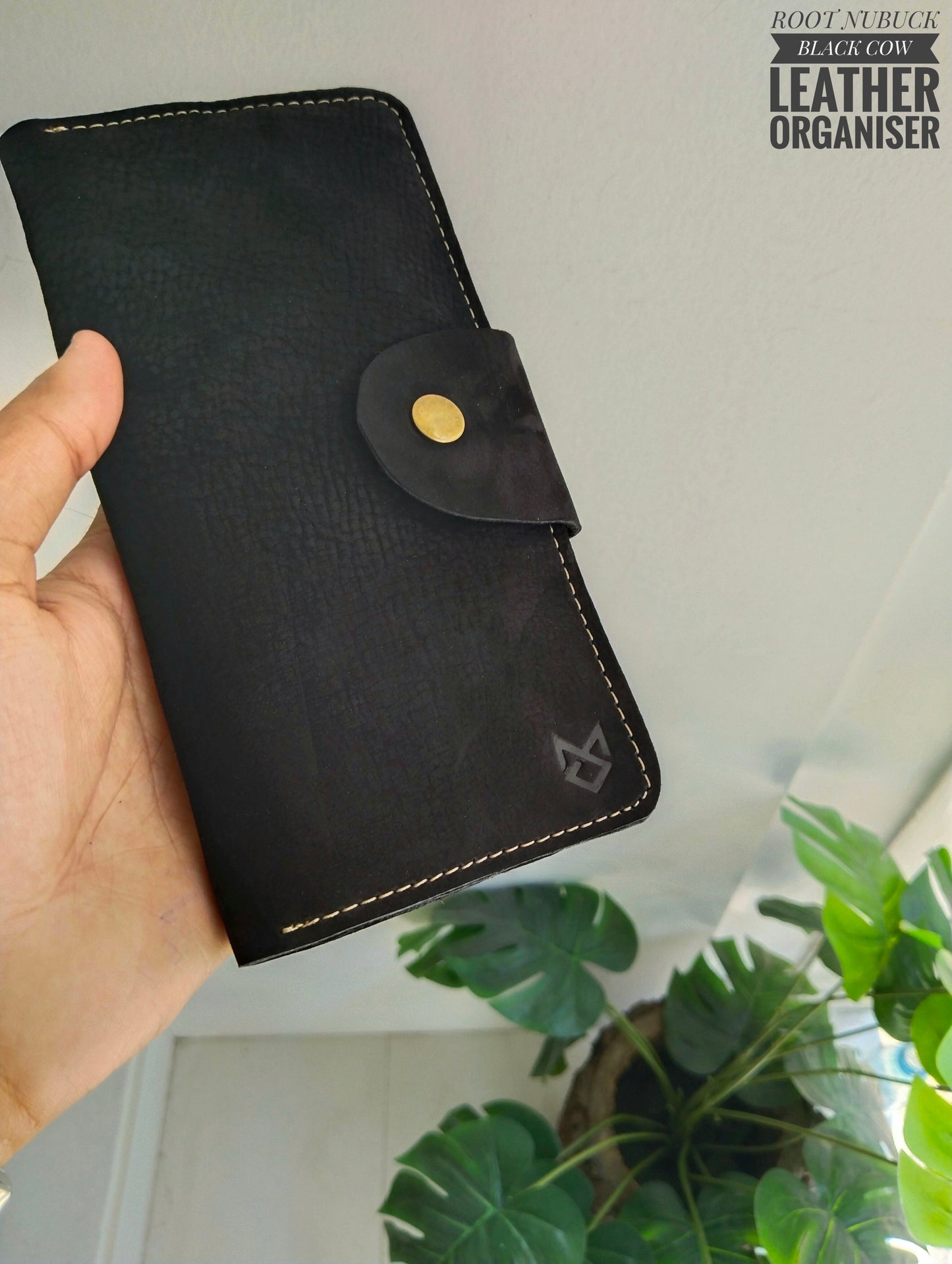 ROOT - Nubuck Finish Cow Leather Organizer