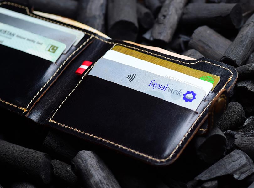 Charcoal-Bifold-Loop-Leather-Wallet-Image-One