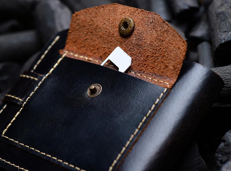 Charcoal-Bifold-Loop-Leather-Wallet-Image-Two