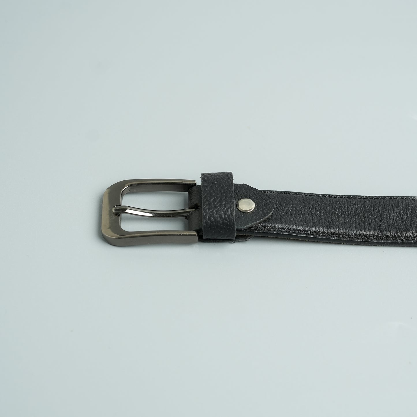 SLIM ONE INCH COW LEATHER BELT