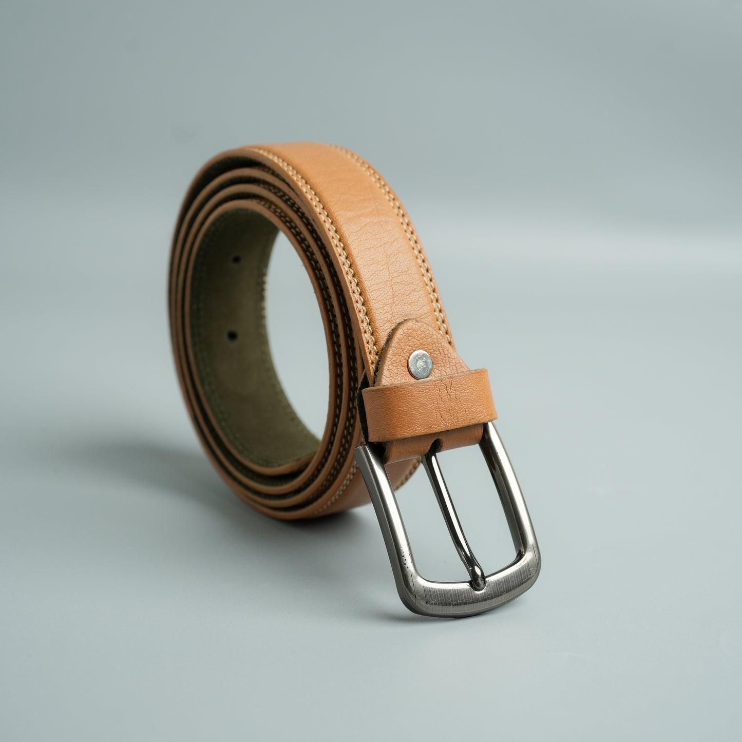 SLIM ONE INCH COW LEATHER BELT