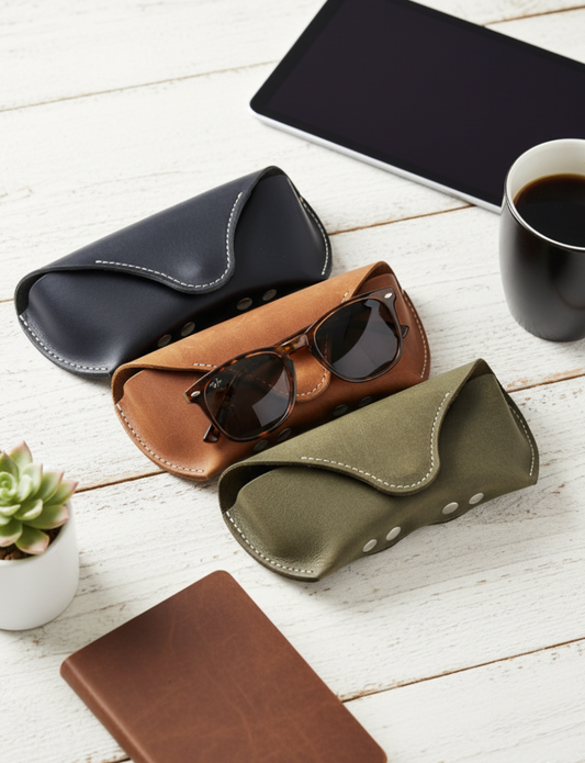 Cow Leather Eyewear Cases