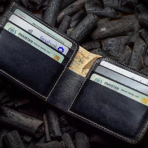 Charcoal-Bifold-Leather-Wallet-Image-One